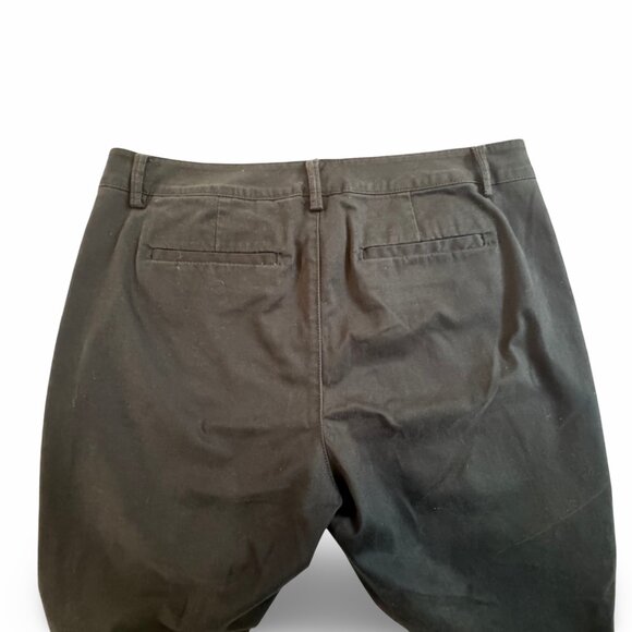 Cabi - The Peyton Multicolor Ribbon Side Stripe Black Pants - Women Size 8 - Picture 10 of 16